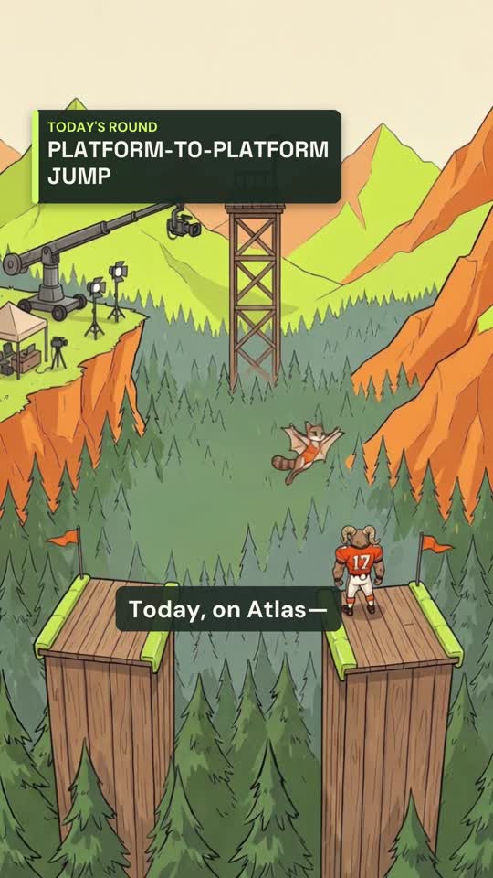 The Leap from Atlas The Animated Show